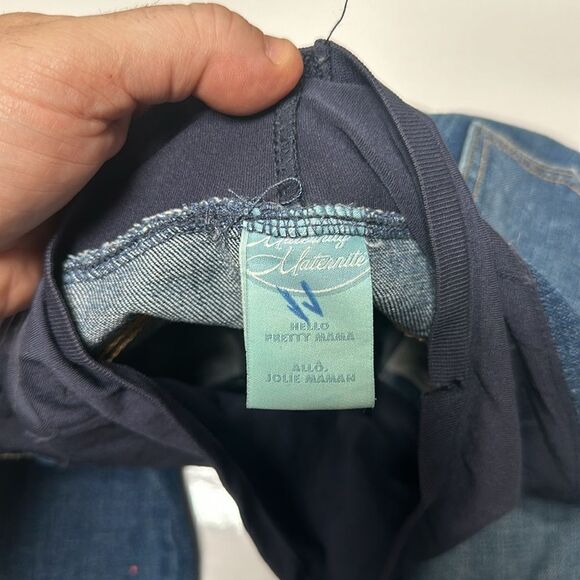 Old Navy capri jean’s maternity 4 - Picture 3 of 4